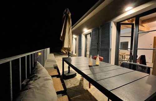 Erbalunga Villa | Air-conditioned villa with pool and panoramic sea view, 6 pax