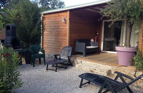 Aregno Ski Chalet | ALGAJOLA JOLI CHALET BOIS CLIMATISE 4/6 pers vue campagne &villages proche plage