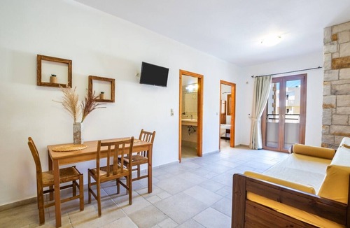 Karpathos Town Apartment | Apartment '2' with Mountain View, Wi-Fi and Air Conditioning