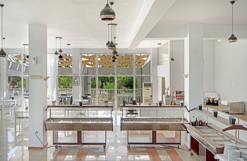 Kardamena Apartment | Apartment 'Evripides Family One -bedroom 3' with Shared Pool, Shared Garden and Air Conditioning