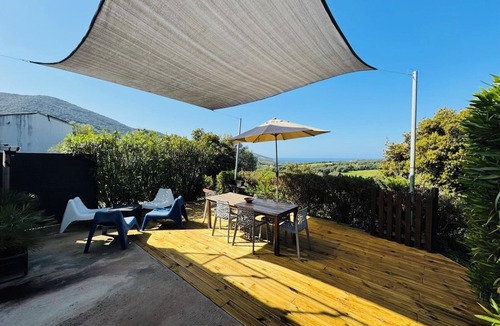 Cargese Apartment | Apartment in the maquis facing the sea, 5mm from the beach and shops