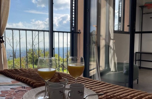 Cervione Apartment | Apartment 'Nucciola' with Sea View, Private Garden, and Air Conditioning