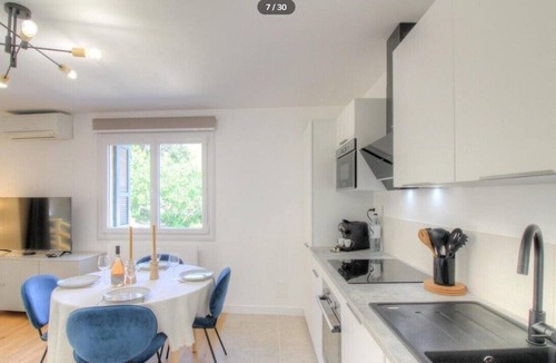 Alata Apartment | Appartement avec jardin et terrasse