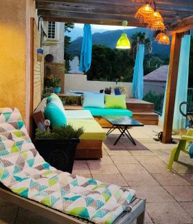 Biguglia Apartment | appartement dans villa aquarelle