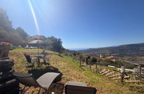 Santʼ Andrea-dʼOrcino Apartment | Appartement F2 vue mer, Jardin privatif & couchers de soleil, Prestation haut de gamme