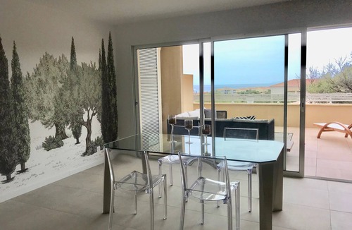Corbara Apartment | Appartement Neuf, vue Mer, à L'ile Rousse