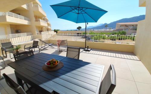 Marine de Saint Ambroggio Apartment | Apt 4 pers - all comforts - sea and mountain view