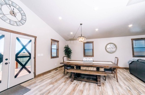Dingle House | Barndominium with New indoor Gym located 8 miles from North shore of Bear Lake.