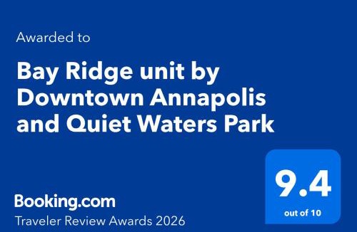 Hillsmere Shores Apartment | Bay Ridge unit by Downtown Annapolis and Quiet Waters Park