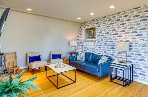 Point Lookout House | Beachy Maryland A-Frame: Steps to Chesapeake Bay!