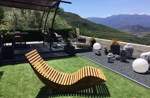 Barbaggio House | Beautiful apartment with view over the Bay of St Florent
