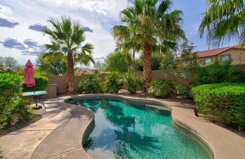 San Tan Valley House | Beautiful Vacation Home with Private Outdoor Pool & Spa In Johnson Ranch Comm.