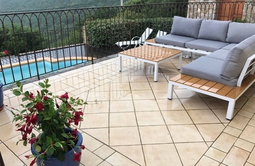 Monticello Villa | Beautiful villa, swimming pool with magnificent sea and mountain views