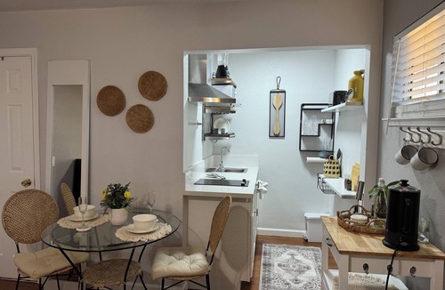 Stockton Apartment | Beautifully Studio apartment, offering a warm ambiance with modern amenities.