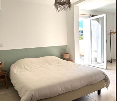 San-Nicolao Apartment | Bergerie avec spa vue montagne
