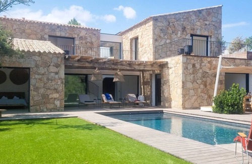 San-Gavino-di-Carbini House | Bergerie Piana d'architecte neuve, 8 pers, piscine chauffée, 10 min plage