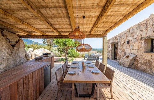 Sotta House | Bergerie mountain view heated swimming pool