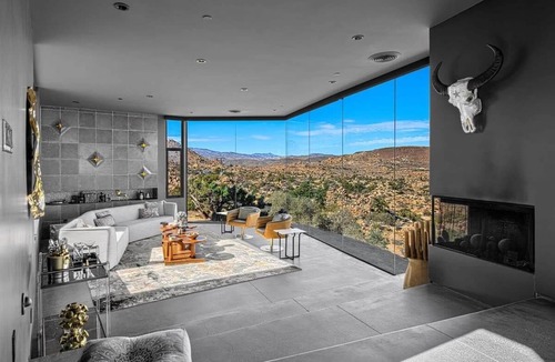 Yucca Valley House | Black Desert House ft in Architectural Digest