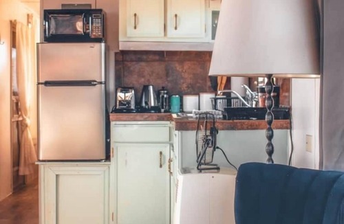 Truth or Consequences House | Blue Belle -Vintage Spartan + Hot Springs