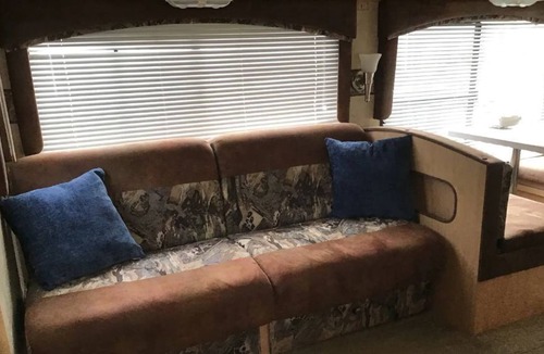Wilbur Springs House | "Blue Gill Bobber" Roomy Travel Trailer slide out