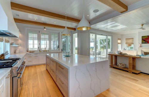 Isle of Palms House | Brand New Custom Home~ Oceanfront, Pool, Hot Tub, Elevator