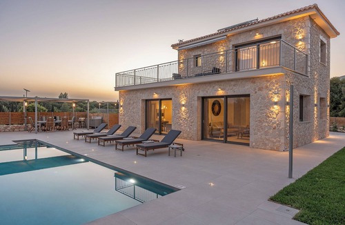 Karavados Villa | Brand New: Kefalonia Stone Villas - Villa Trapezaki Tranquility