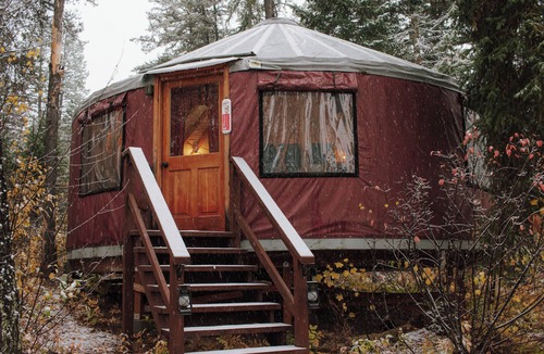 Coram Apartment | Brand New Yurts in the wilds of MT-Stay @ GNP like no other! 7mi. from W Glacier