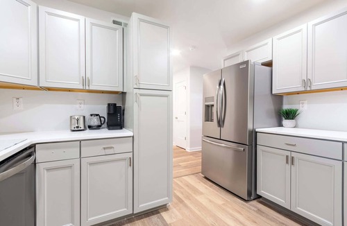 Greensboro Apartment | ‼️Bright 2BR Basement Suite w/Parking & Backyard