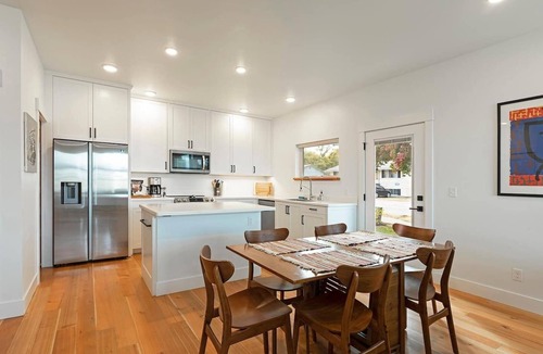 Riverfront House | Bright, airy, contemporary home located in central Missoula with mountain views