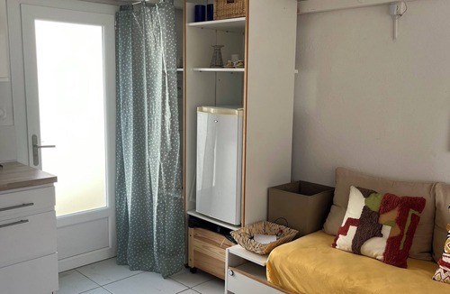 Bravone House | Bright and friendly bungalow in a naturist beach vacation village in Corsica