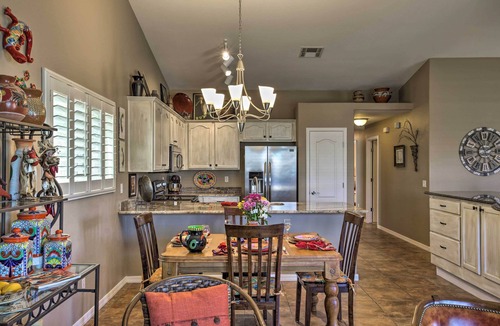 Sundance Cove House | Buckeye Home w/Pool, Putting Green & Sun Porch!