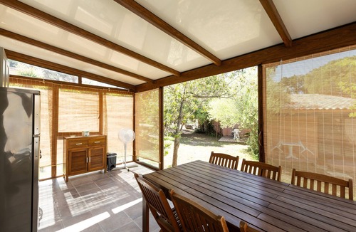 Palasca House | Bungalow “Village Camping De L'ostriconi G2” with Sea View, Shared Pool & Wi-Fi