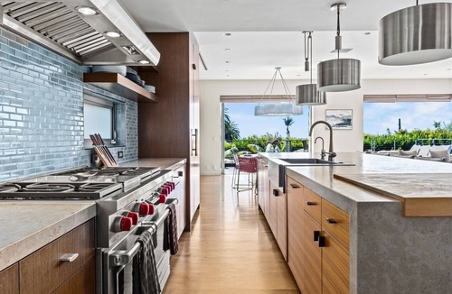 Montecito House | Butterfly Beach Villa | Pool, Cabana & Ocean Views