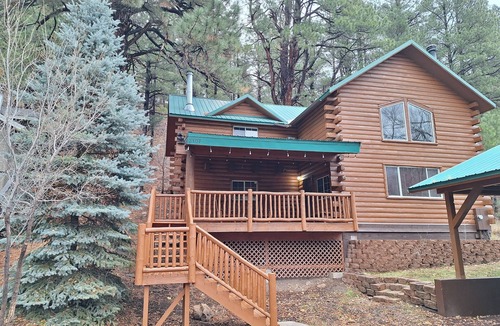 Kachina Village Cabin | Cabin Among the Pines w/game garage+Tesla charger!