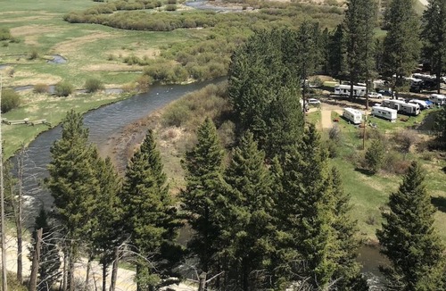 Ravalli County RV Rental | CAMP SULA - Rv Back In spot 15 - partial hook up