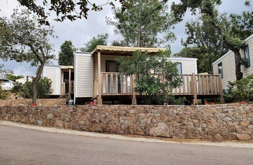 Calcatoggio House | Camping Lacasa* - 3-room mobile home for 4/6 people Air-conditioned