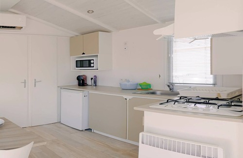 Saint-Florent House | Campsite U Pezzo* - Premium air-conditioned mobile home 4 rooms 6/8 people