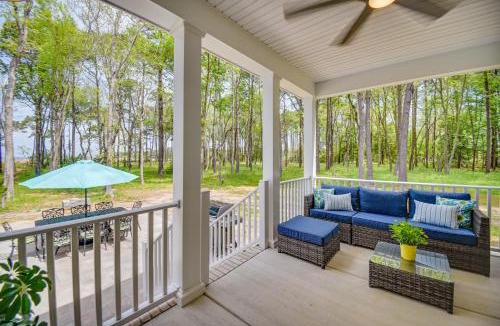 Bay Ridge House | Cape Charles Home: Private Pier & Beach-Front Deck