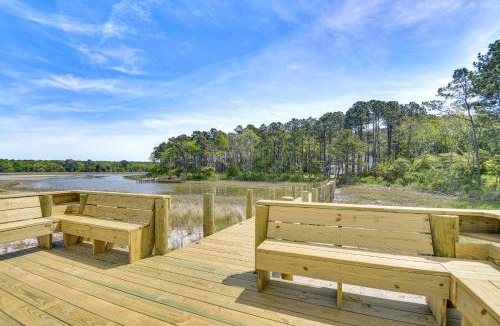Bay Ridge House | Cape Charles Home: Private Pier & Beach-Front Deck