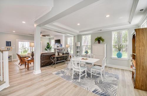 Bay Ridge House | Cape Charles Home: Private Pier & Beach-Front Deck