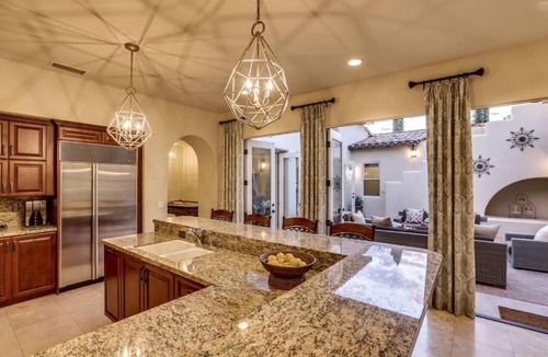 La Quinta House | Cappella - Stylish PGA West Villa - Pool, Spa, Games + Golf Course Views #259222 4BR