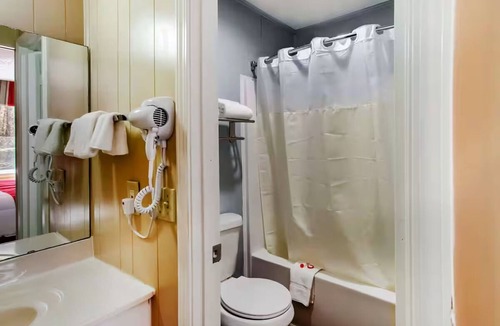 Ridgeland Hotel | Carpeted Room w/Flat-Screen TV + Microwave for Relaxing Stay
