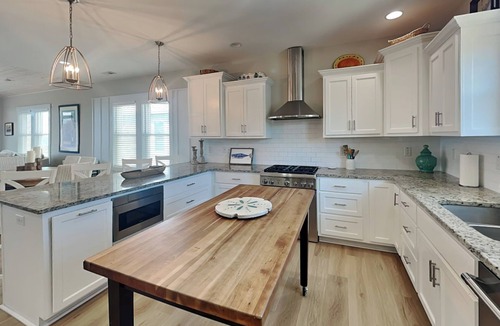 Topsail Beach House | Casa Canal | Water Views + Pool, Hottub & Short Walk to Beach