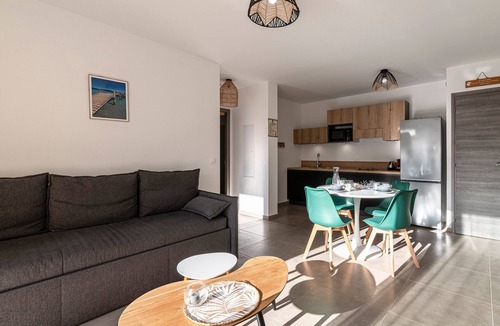 Marine de Saint Ambroggio Apartment | Casa Fangu - Balcon avec Vue Port et Montagnes