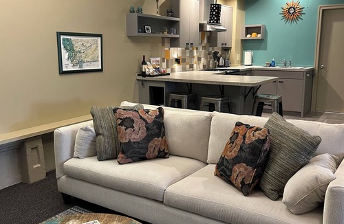 Hamilton Apartment | Casual Contemporary Apartment in the Historic Downtown Wesley Building.