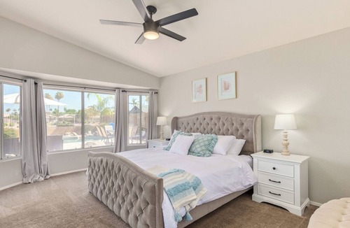 Superstition Springs House | Centrally located lakefront home in Mesa, AZ