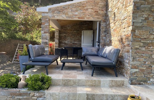 Cervione Apartment | CERVIONE, ground floor villa for 2 people - Heated swimming pool