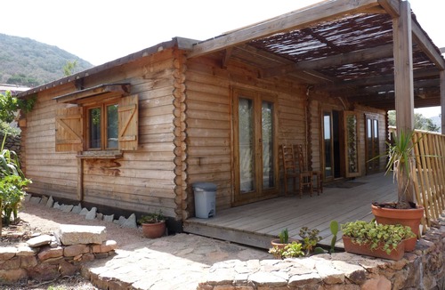 Porto-Vecchio Ski Chalet | Chalet-terrace sea view