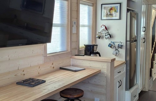 Chama Apartment | Chama Crossing - Tiny Train Next to Railroad