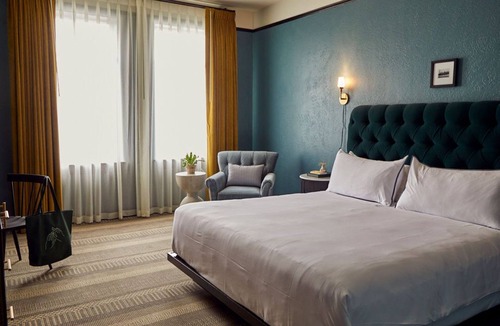 Ansonborough Hotel | Charleston Room | King Bed + Workspace